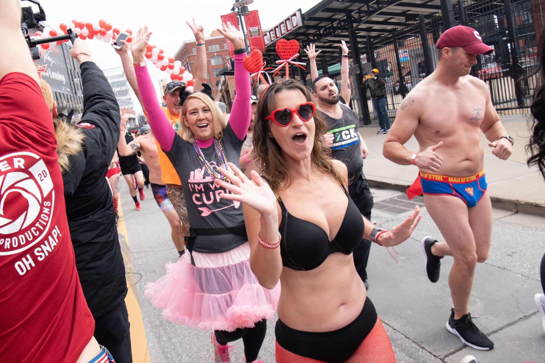 Cupid's Undie Run in St. Louis